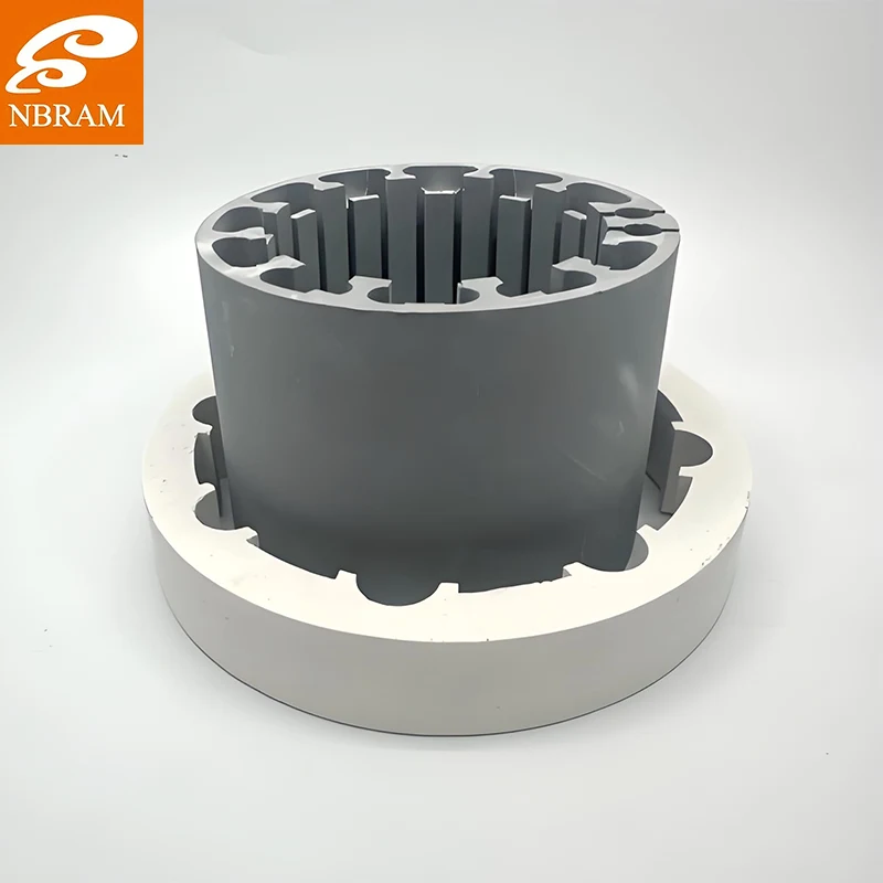 Vòng gốm Sic Silicon Carbide Vòng đệm Sic Silicon Carbide Bộ phận kết cấu gốm